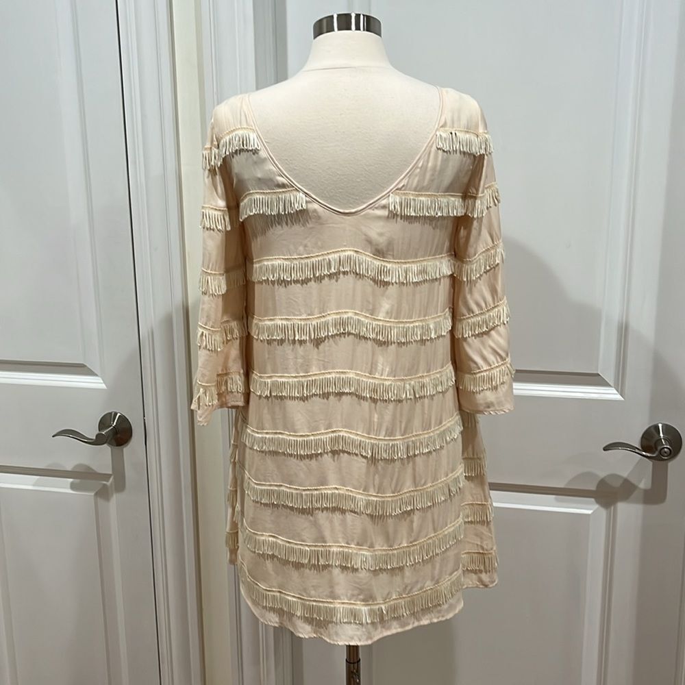 New! Ark and Co (Nasty Gal)‎ fringe mini dress Size Medium - Picture 6 of 15